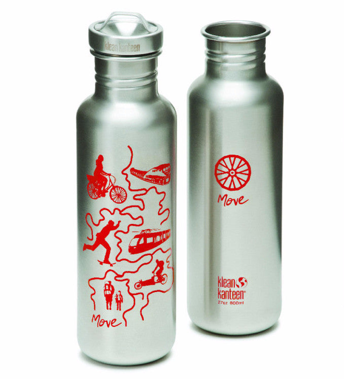 Klean Kanteen 27oz (800mL) Stainless Steel Water Bottle - Special Edition | Vacuum Insulated, Leak Proof | Perfect for Hiking, Gym & Outdoor Activities