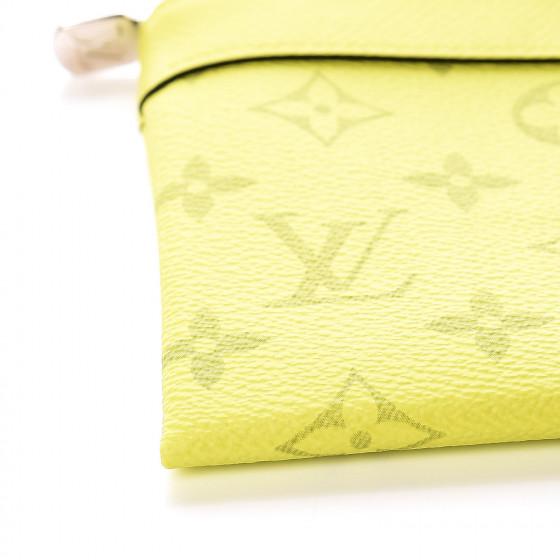 LV Discovery Pochette Monogram Yellow Handbag - Luxury Crossbody Bag for Women, Perfect for Travel, Shopping & Everyday Use