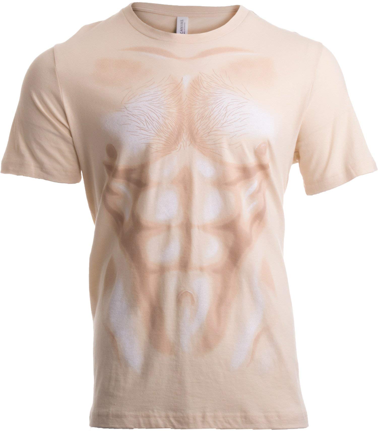 Funny Halloween Costume - Sexy Shirtless Muscle Man T-Shirt for Men & Women | Perfect for Halloween Parties, Cosplay & Costume Contests