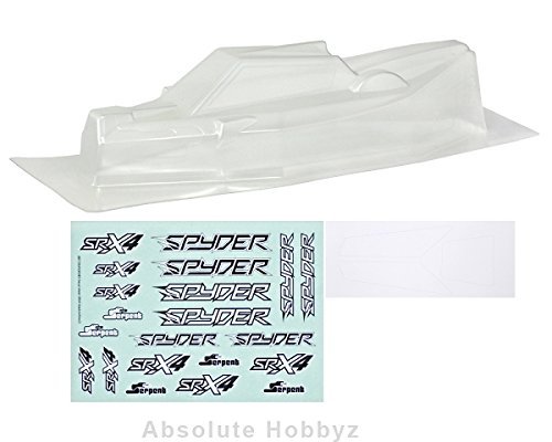 Serpent Spyder SRX-4 Clear Body for RC Cars - Perfect for Off-Road Racing & Drifting Enthusiasts