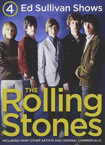 The Rolling Stones 4 Ed Sullivan Show Performances - 2 DVD Set | Classic Rock Concerts & Live Music for Collectors & Fans | Perfect for Home Entertainment & Gift Giving