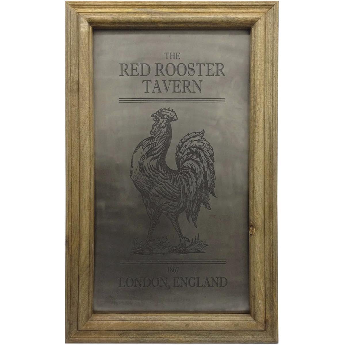 Elk Lighting MAG012 Magnetic Bulletin Board in Pewter - Perfect for Home Office, Kitchen, or Kids Room Organization