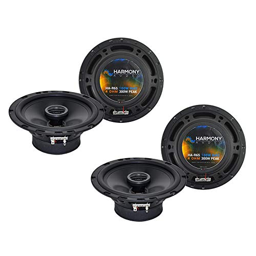2007-2009 Pontiac Torrent R65 Factory Speaker Upgrade Kit - Harmony Audio 2-Piece Car Speaker Replacement Set for Enhanced Sound Quality | Perfect for Road Trips & Music Lovers