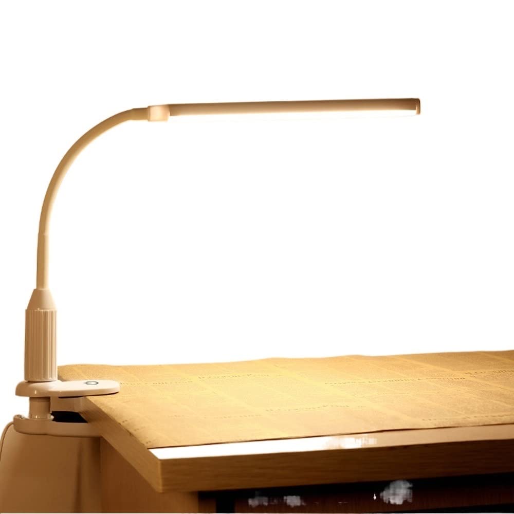 Modern Eye Protection LED Desk Lamp - Dimmable, Rechargeable, Rotating Study Light for Kids & Adults | Energy Saving Reading Lamp for Bedroom, Office & Study Room | Perfect for Homework, Night Reading & Workspace Lighting