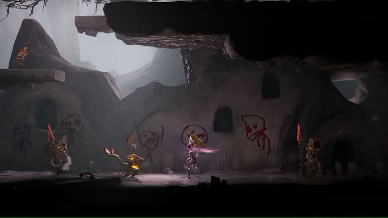 Grime - Action-Adventure Game for PlayStation 5 | Dark Fantasy RPG with Unique Soul-Absorbing Mechanics | Perfect for Fans of Challenging Combat and Atmospheric Exploration