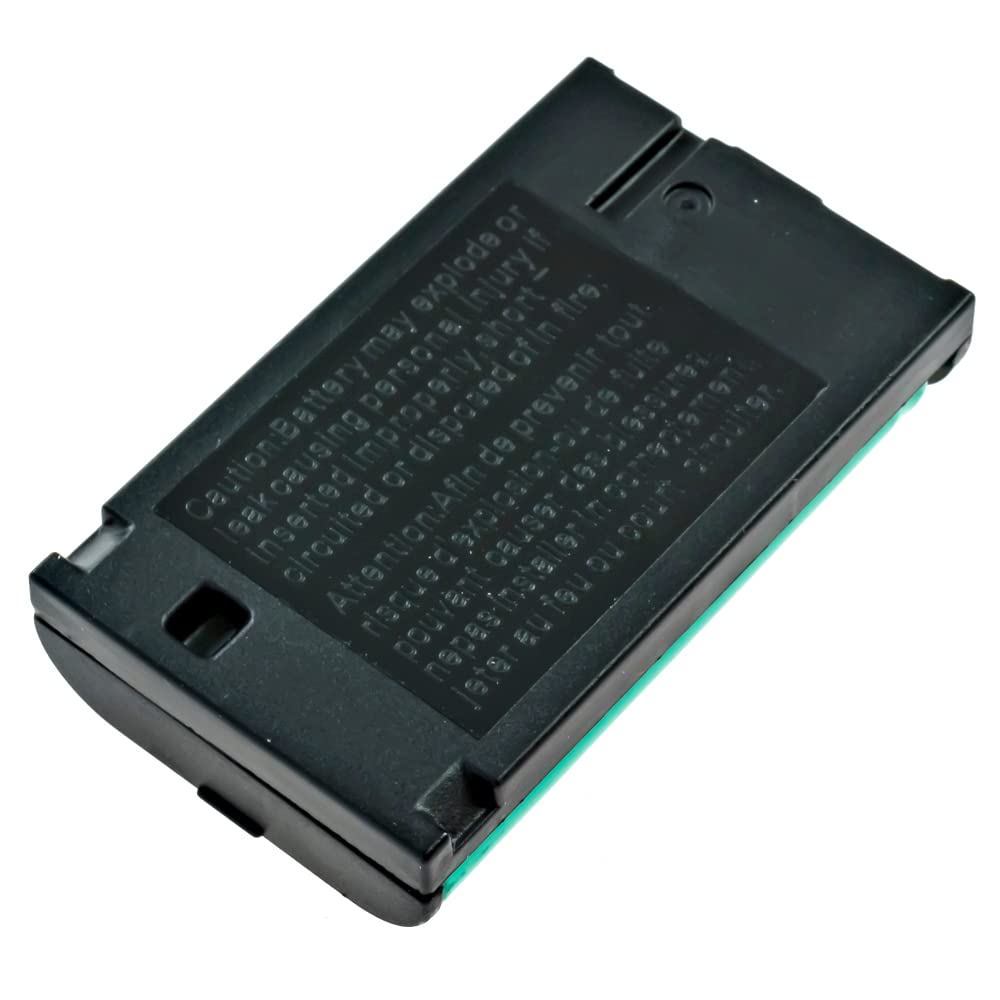 Synergy Digital Rechargeable Ni-MH 3.6V 850mAh Cordless Phone Batteries - 3 Pack | Compatible with Panasonic KX-TG5776 & Similar Models | Long-Lasting Power for Home & Office Phones | Perfect for Business Use, Conference Calls & Daily Communication