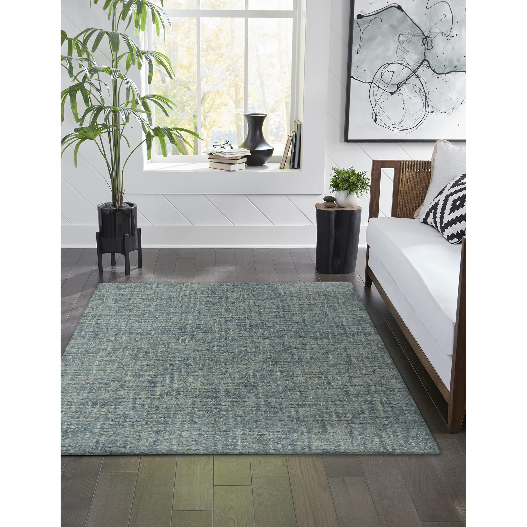 Liora Manne 9503/03 Fantasy Blue Area Rug 42