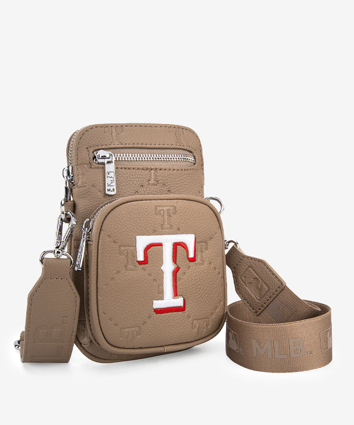 MLB Texas Rangers Mini Crossbody Bag for Women - Stylish Baseball Fan Purse for Games, Travel & Everyday Use