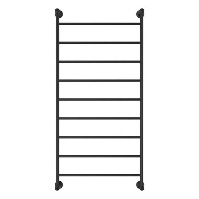 Fienza Lillian Heated Towel Rail - Brushed Nickel Finish | Premium Bathroom Towel Warmer for Spa-Like Luxury | Perfect for Bathrooms, Kitchens & Home Decor