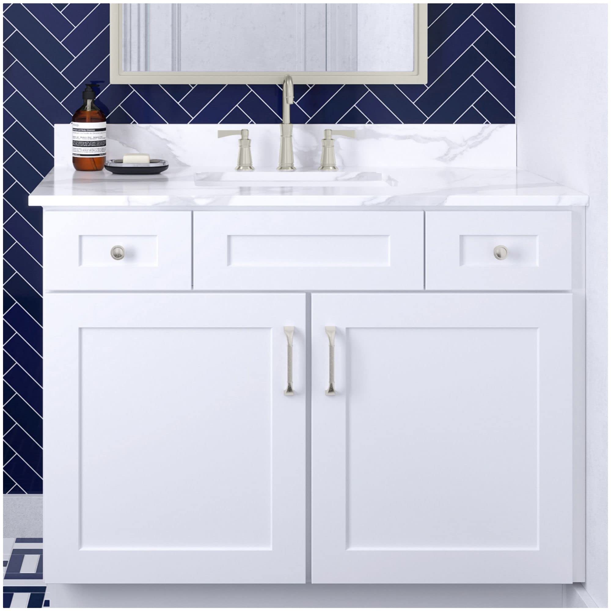 Jeffrey Alexander Z281-BNDL Cordova Pull - Modern Cabinet Hardware for Kitchen & Bathroom