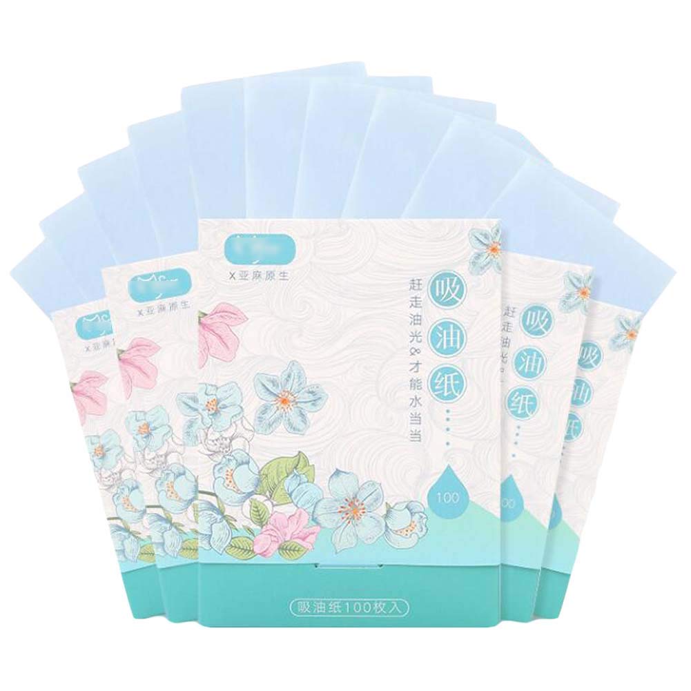 Oil Absorbing Face Blotting Paper Sheets - 500 Pack for Oily Skin & Shine Control | Perfect for On-the-Go Use, Gym, Travel & Touch-Ups