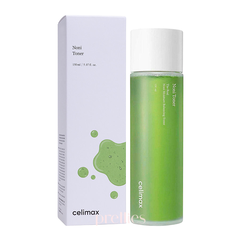 Celimax The Real Noni Moisture Balancing Toner 150ml - Hydrating Facial Toner for Dry & Sensitive Skin, Korean Skincare for Daily Use & Night Routine