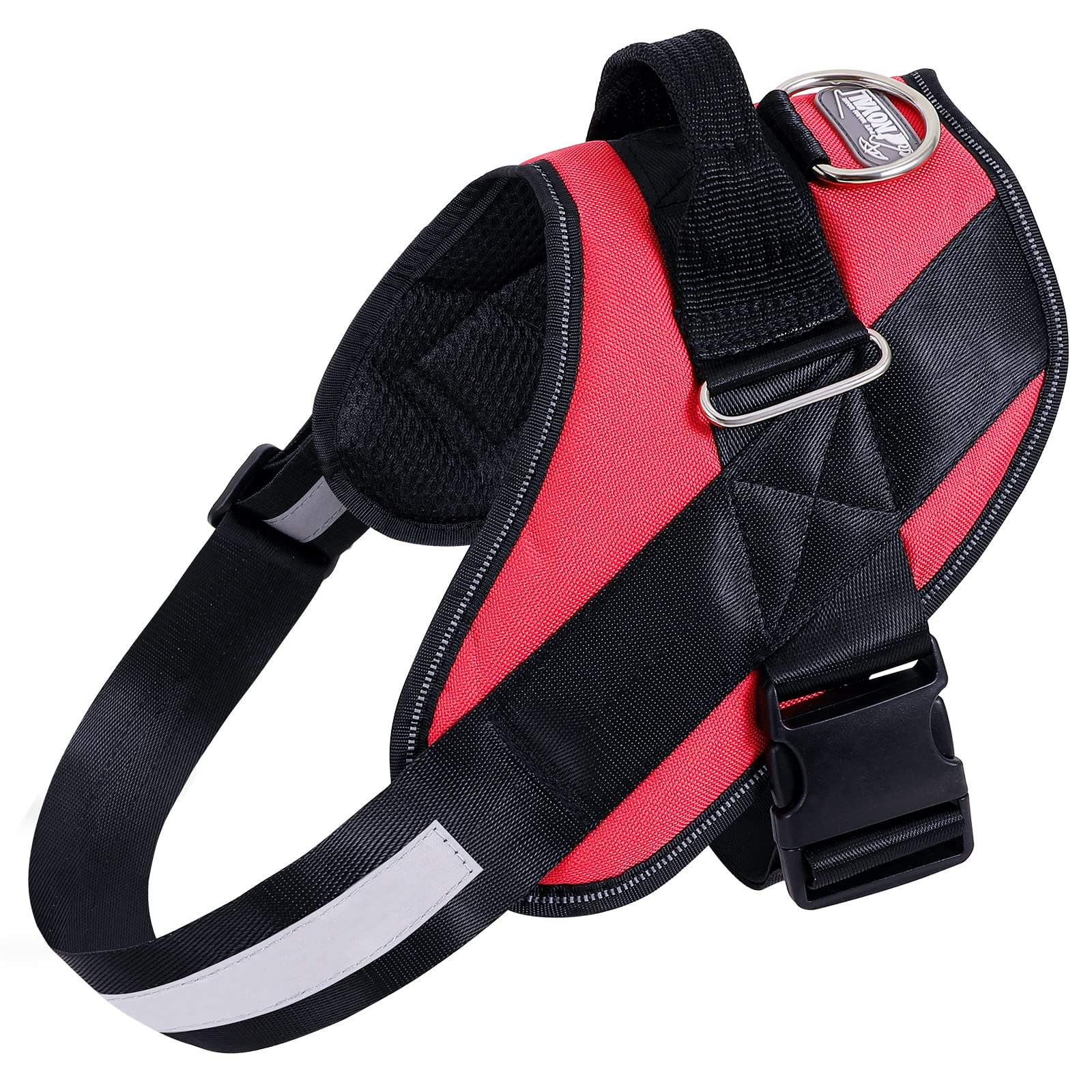 NOYAL No Pull Dog Harness for Large Dogs - Adjustable Reflective Vest with Front Hook & Easy Control Handle - Perfect for Walking, Training & Outdoor Adventures