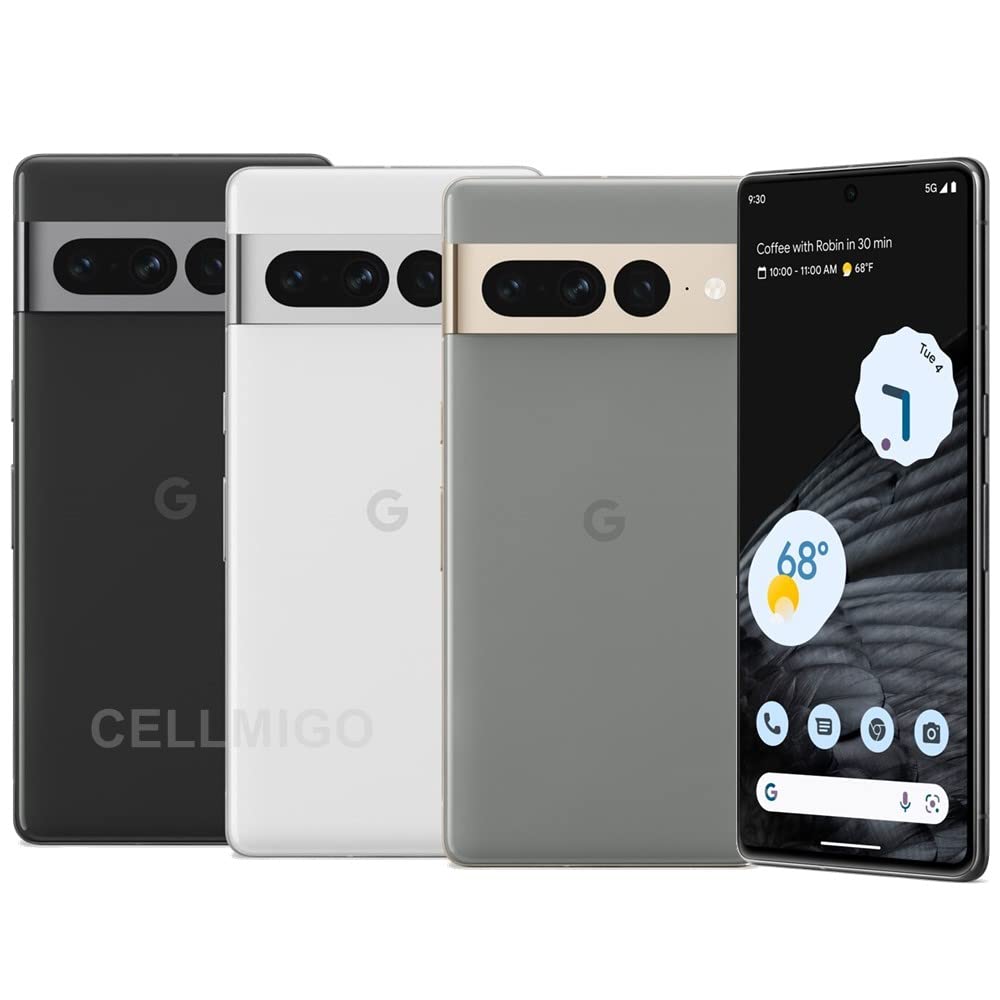 Google Pixel 7 Pro 5G Unlocked Smartphone (256GB Storage, 12GB RAM) 6.7