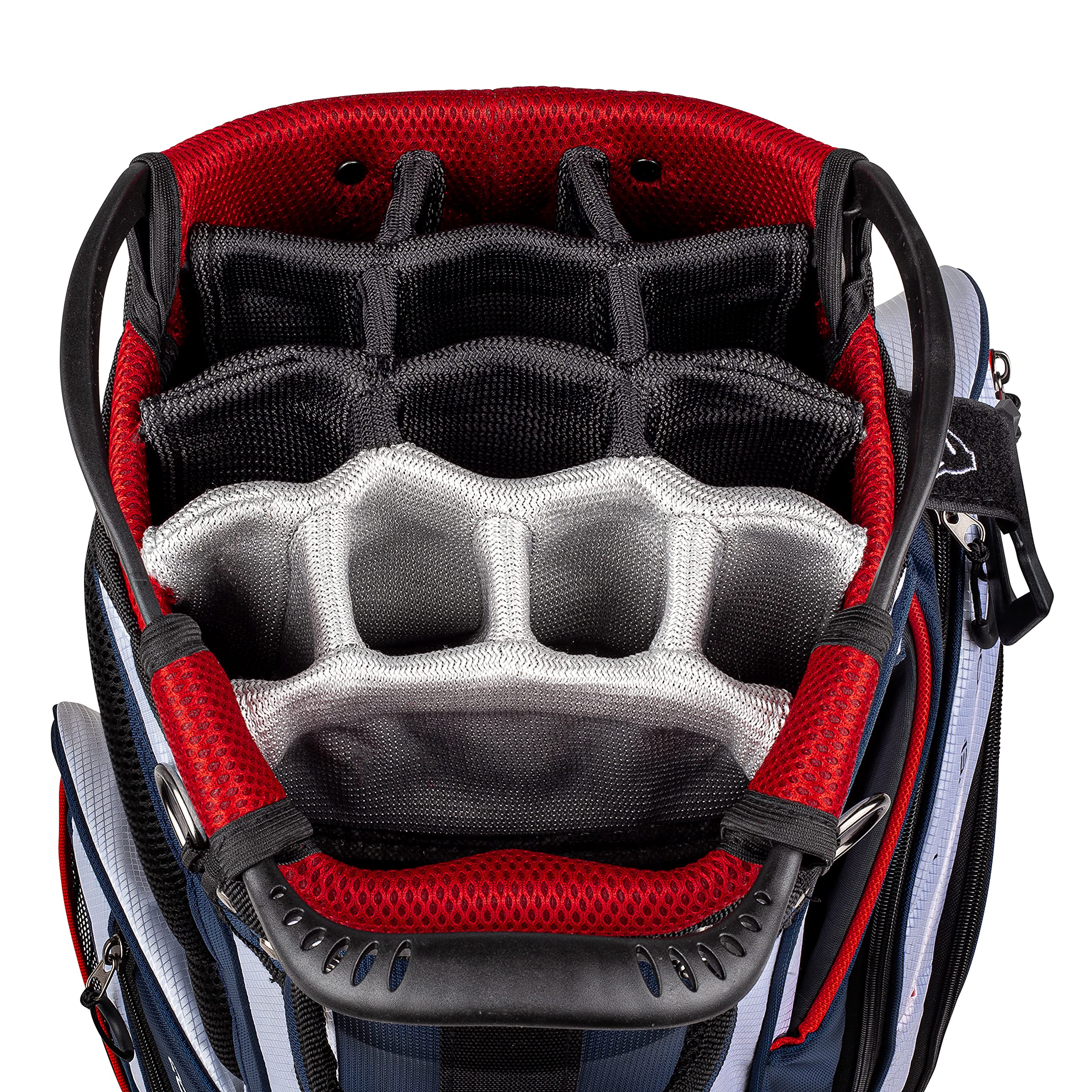 Founders Club Golf Hybrid Stand Bag - 14-Way Full Length Divider for Walking or Cart - Lightweight & Durable Golf Bag for Men & Women - Perfect for Driving Range, Course & Travel