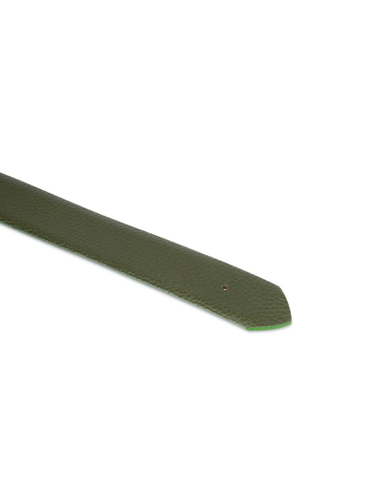 Men's 35mm Genuine Green Leather Belt Replacement Strap for Montblanc Buckles - Perfect for Business, Casual & Formal Wear