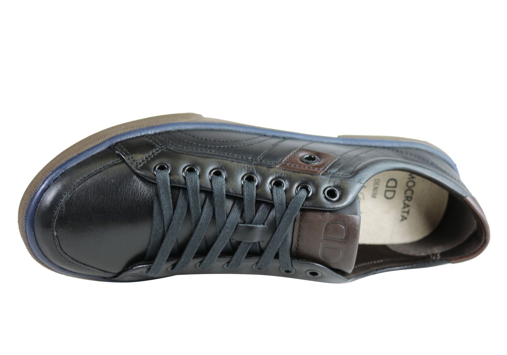 Democrata Voice Men's Leather Lace-Up Casual Shoes - Handcrafted in Brazil - Perfect for Work, Travel & Everyday Wear