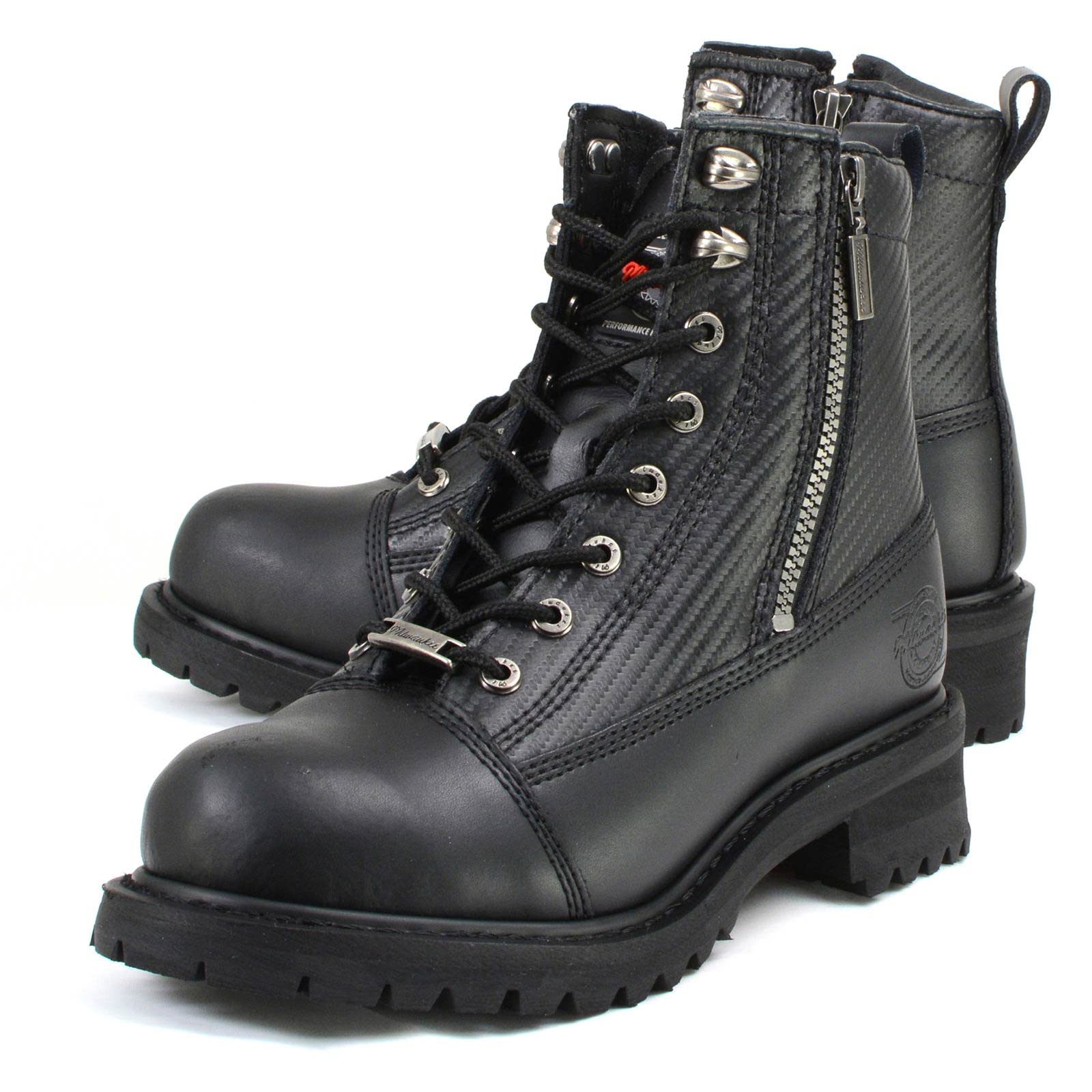 Premium Accelerator Leather Motorcycle Boots for Men - Durable & Comfortable Riding Boots for Long-Distance Touring & Cruising