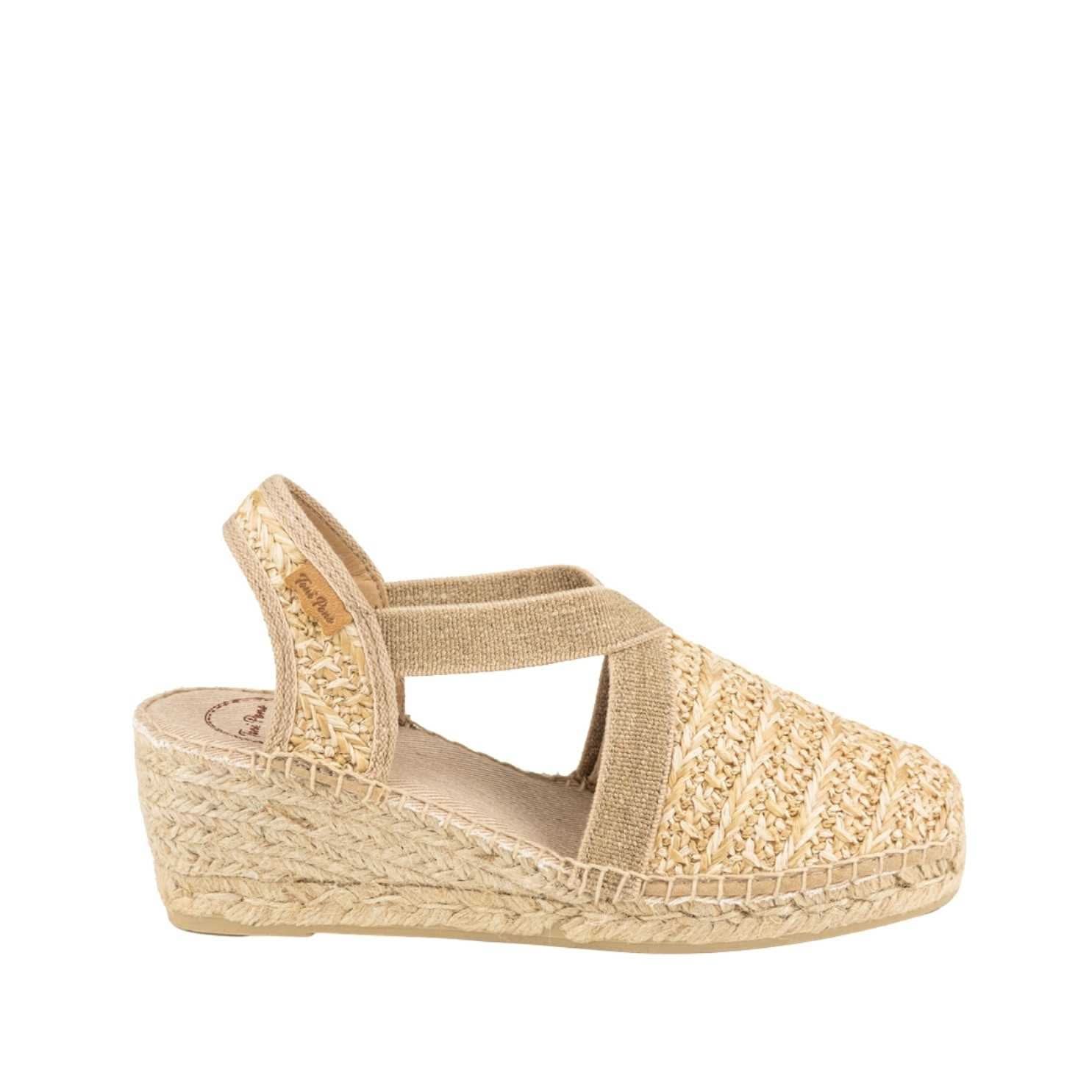 Women's Comfortable Cotton Blend Wedge Espadrille Shoes - Breathable Summer Casual Flats for Beach, Walking & Outdoor Activities