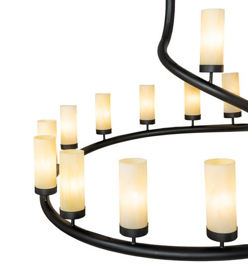 17-Light Crystal Chandelier for Dining Room - Modern Elegant Ceiling Light Fixture with LED Bulbs for Home Decor, Living Room & Bedroom Lighting