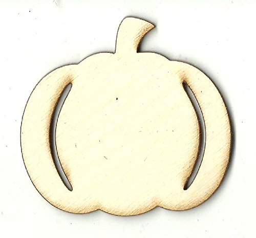 Laser Cut Unfinished Wood Pumpkin Shape - DIY Fall Decor, Halloween Crafts, Thanksgiving Centerpiece - Perfect for Home Decor, Seasonal Crafts, and Holiday Projects