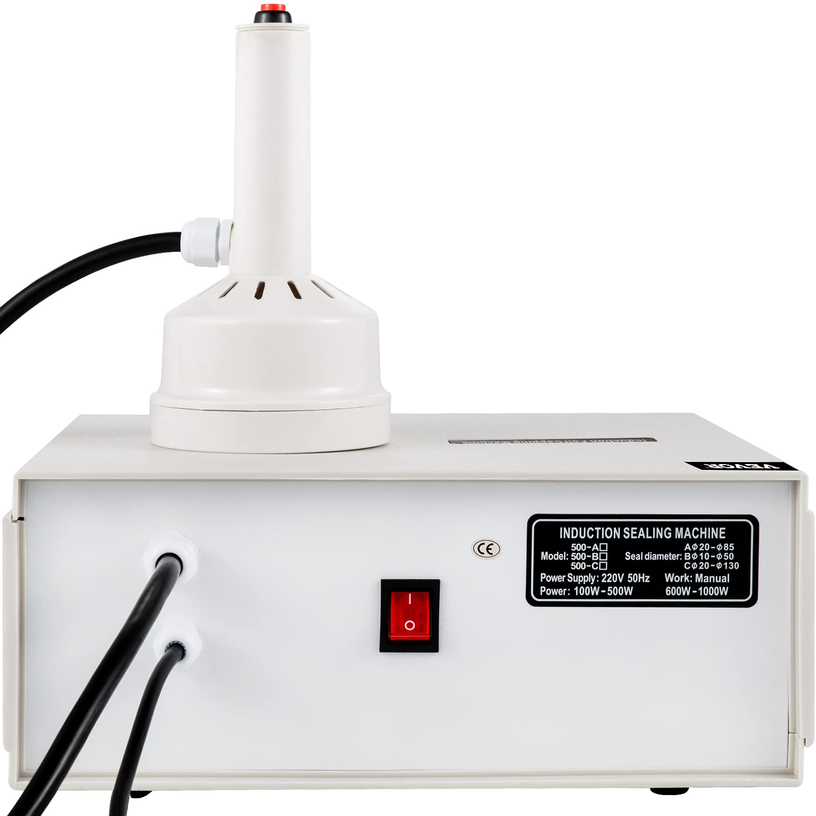 BestEquip 110V Induction Sealer Machine for Bottles (20mm-100mm) | Automatic Bottle Cap Sealer for Glass & Plastic Containers | Perfect for Home Brewing, Cosmetics & Food Packaging