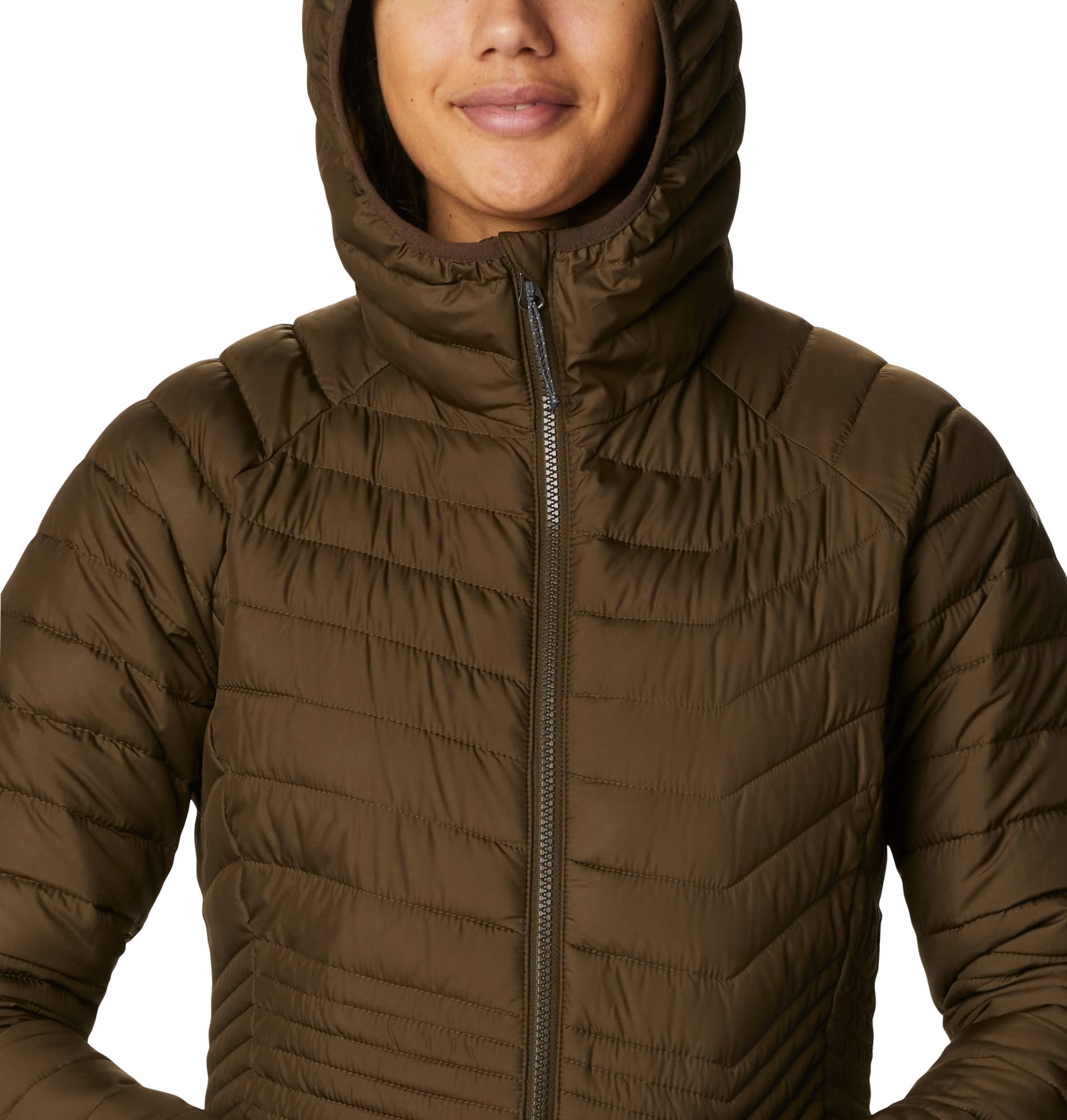 Columbia Women's Powder Lite Mid Jacket - Waterproof Winter Jacket for Skiing, Hiking & Outdoor Activities | Lightweight Insulated Coat for Cold Weather