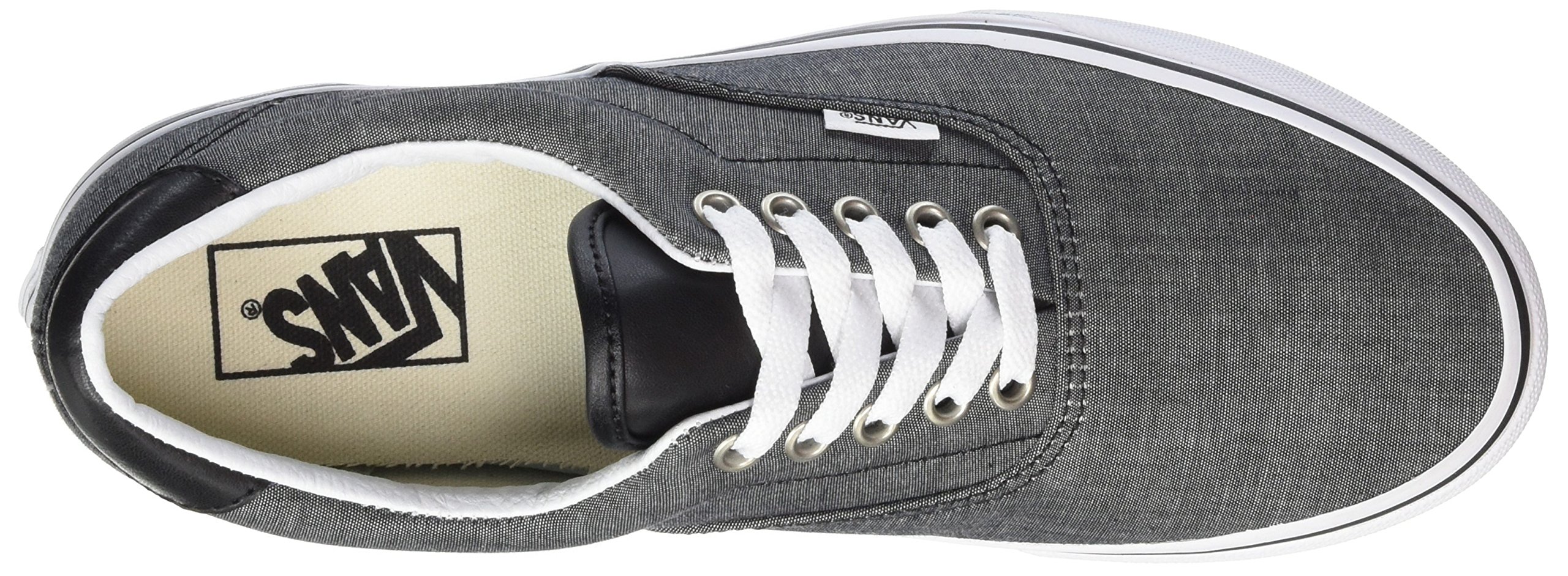 Vans Unisex C&L Era 59 Chambray/Black Skate Shoes - Size 11.5 | Classic Canvas Sneakers for Men & Women | Perfect for Skateboarding, Casual Wear & Street Fashion