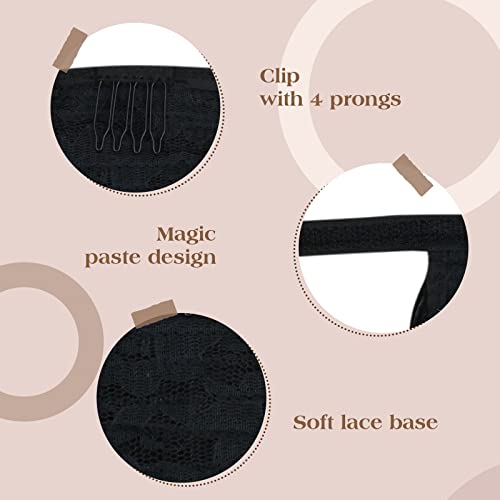 Premium Soft Human Hair Ponytail Extension - Natural Look & Comfortable Wear for Daily Styling, Parties & Special Occasions