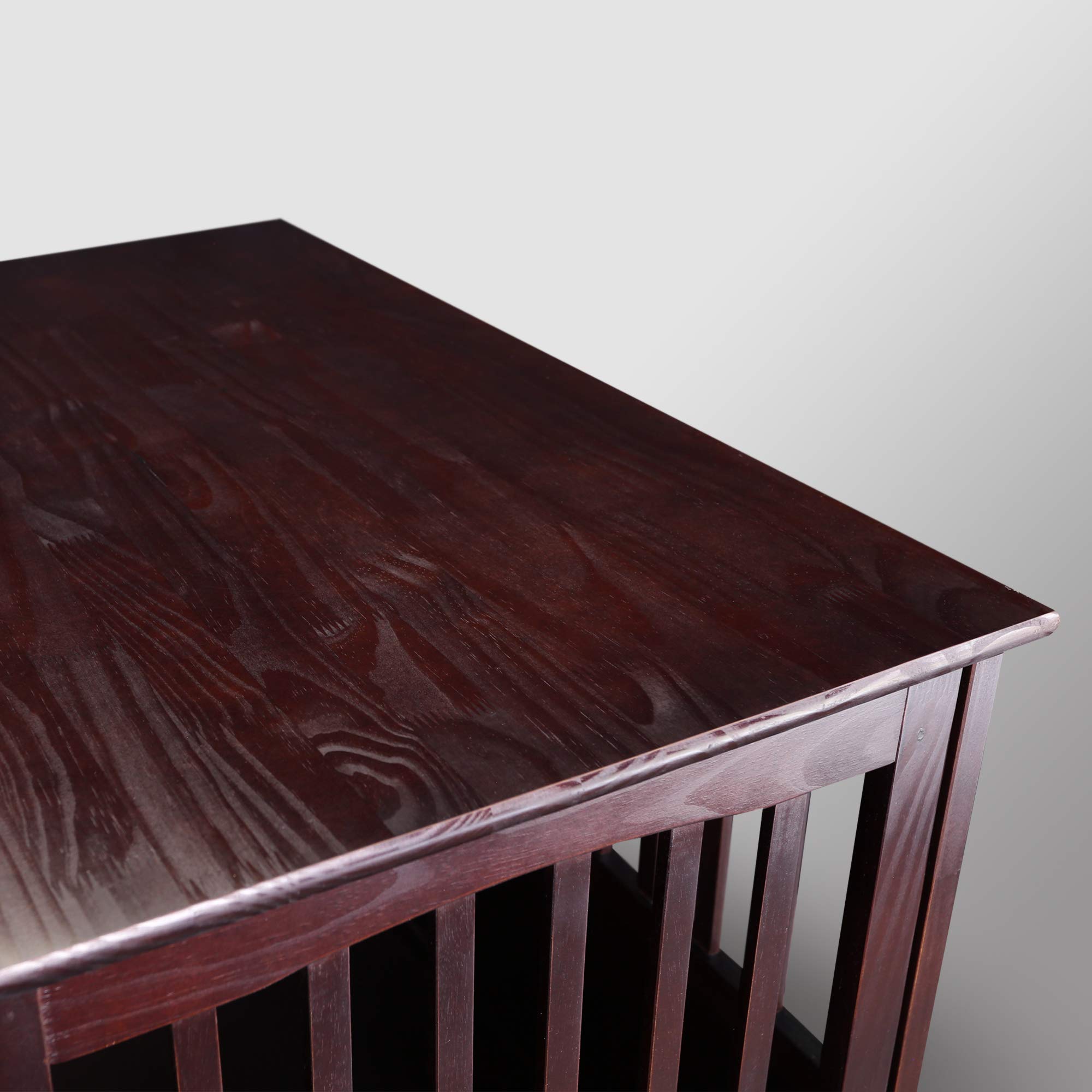 Casual Home Large Wooden Pet Crate & End Table in New Espresso - Perfect for Living Room, Bedroom, or Office Decor