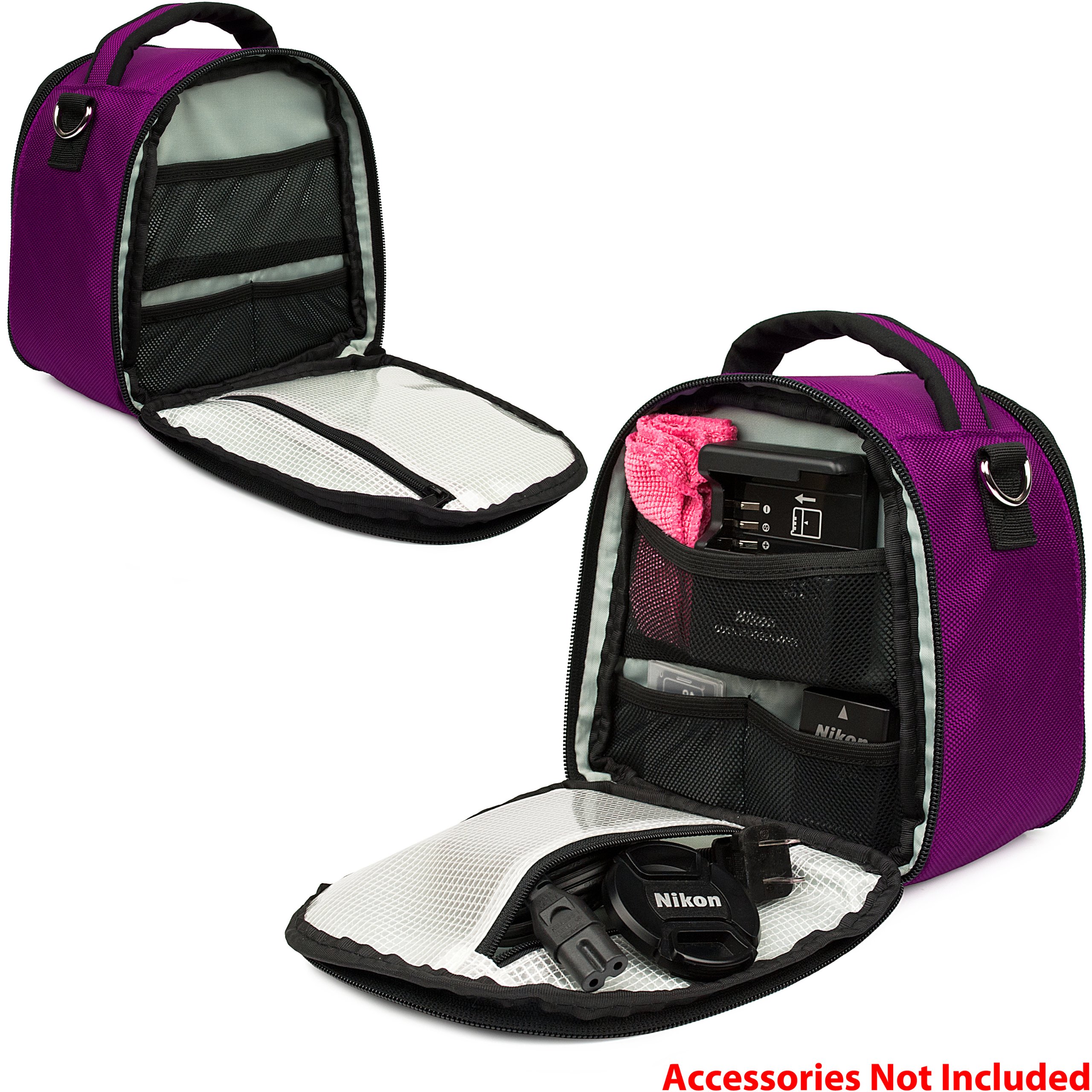 Durable Nylon DSLR Camera Bag for Canon EOS 400D (Digital Rebel Xti), 40D, 450D (Rebel Xsi) - Includes Screen Protector & Mini Tripod - Perfect for Travel, Photography & Outdoor Adventures