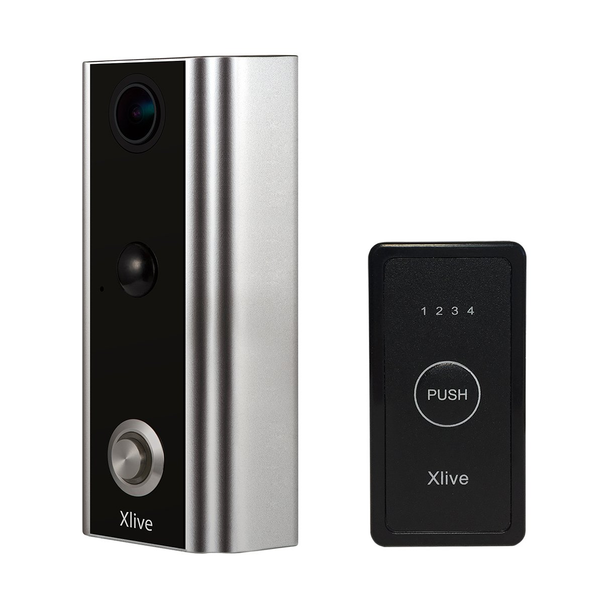 Smart Garage Door Opener with Camera - Xlive Universal WiFi Video Garage Opener for iOS & Android, 2-Way Audio, Cloud Storage, Motion Alerts - Control Remotely via App for Home Security & Convenience (Hardwired Installation)