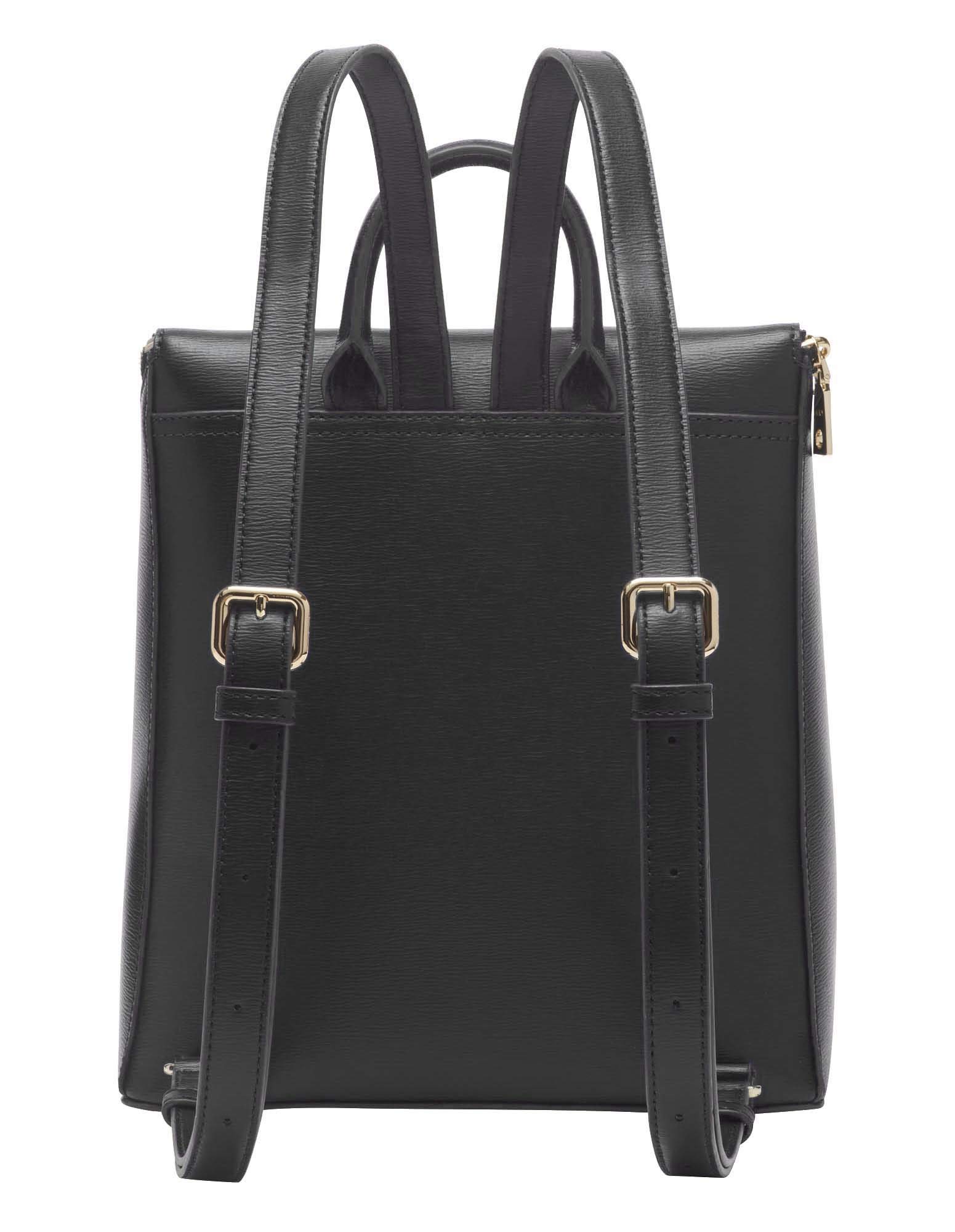 DKNY Multipurpose Fashion Backpack for Women & Men - Stylish Black & Gold Bryant Backpack for Work, Travel & School - Water-Resistant Laptop Backpack with USB Charging Port