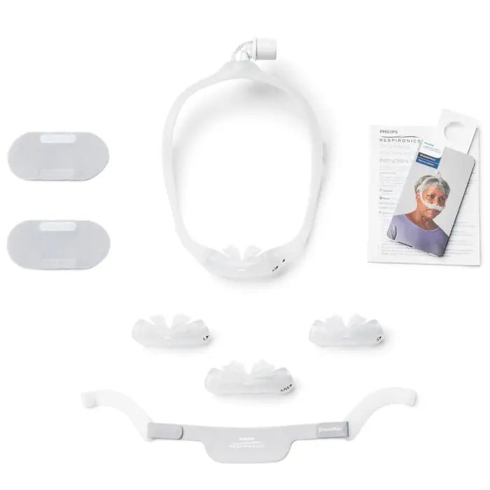 Brand Respiratory Sleep Aid Fit Pack - Comfortable & Adjustable for Better Sleep, Snoring Relief & CPAP Alternative - Perfect for Travel, Home & Office Use