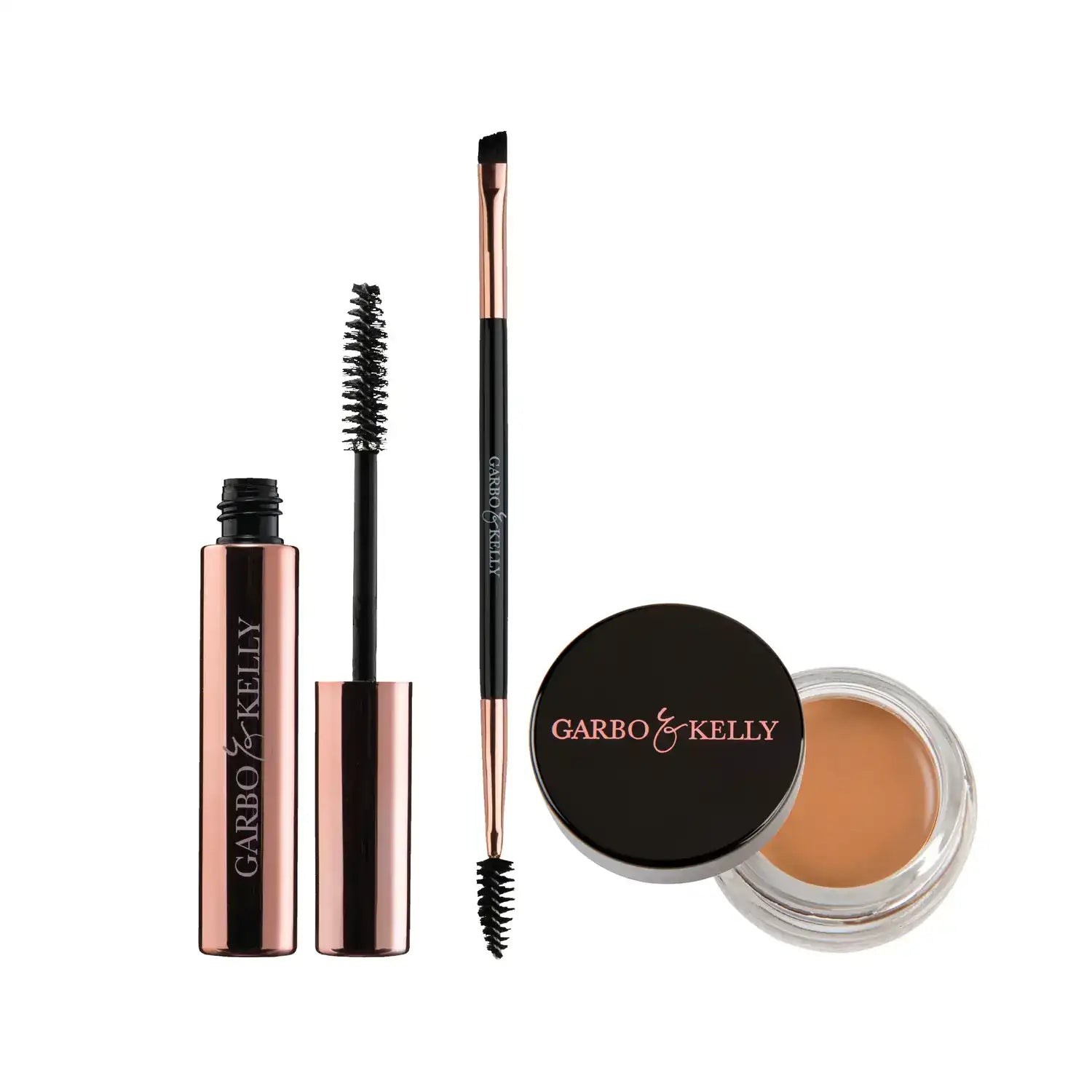 Brow Lover Set - Professional Eyebrow Grooming Kit with Tweezers, Scissors & Brush | Perfect for Shaping, Trimming & Styling at Home or Salon