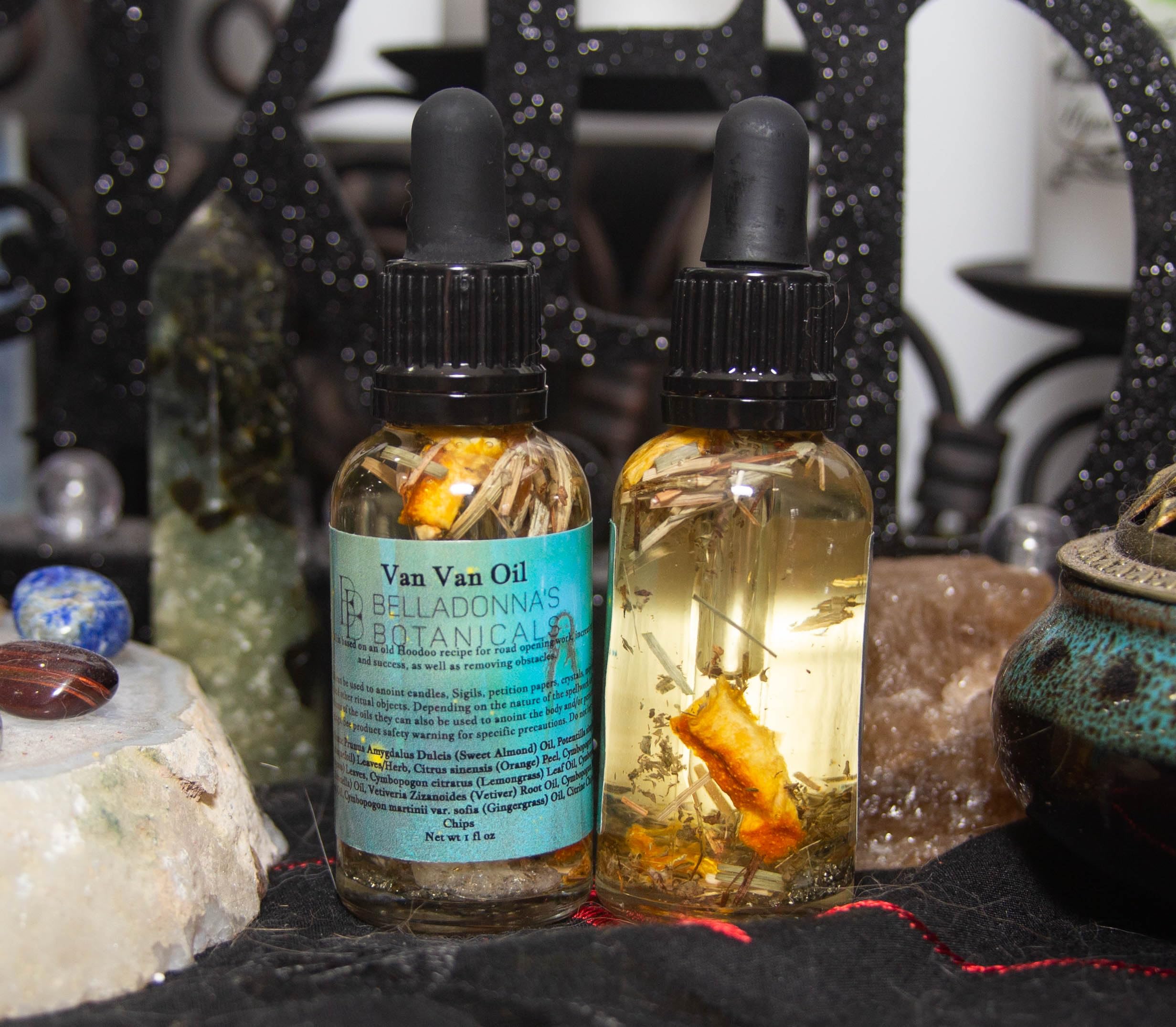 Van Van Ritual Oil - Spiritual Cleansing & Protection Oil for Home Blessings, Meditation & Positive Energy | Fast Shipping USA