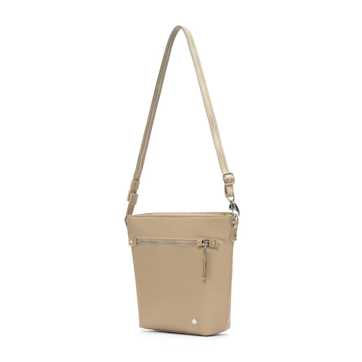 Pacsafe Women's Anti-Theft Crossbody Bag - Secure Travel Purse for Commuting, Shopping & Sightseeing | RFID Protection & Cut-Resistant Straps