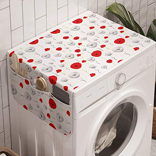 Scarlet Green Pale Grey