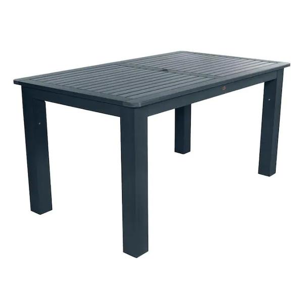 Outdoor Rectangular Counter Height Dining Table - Weather-Resistant Patio Furniture for Backyard, Deck, and Garden Dining - Perfect for Entertaining Guests