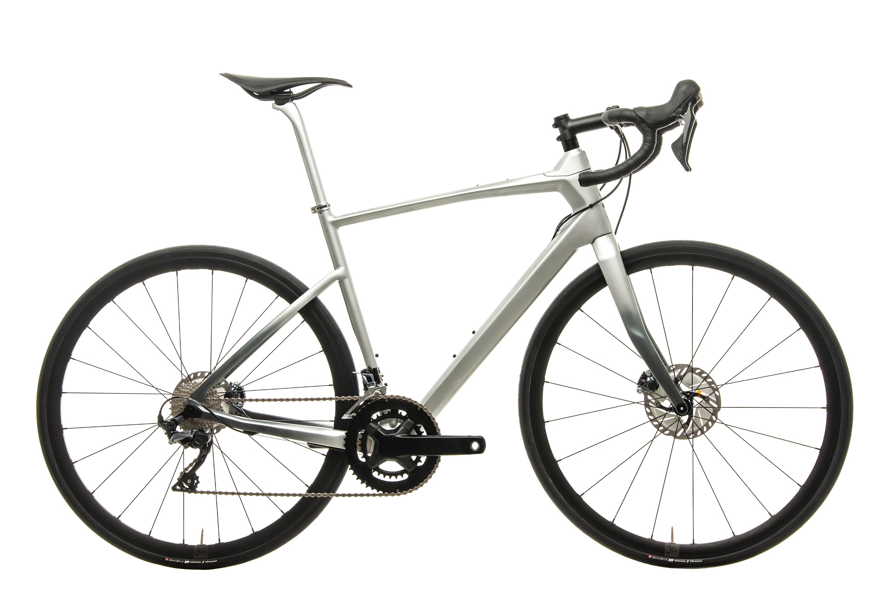 **Argon 18 Krypton GF Disc Road Bike - Mercedes Benz Inspired Silver Finish (2019, Medium) | Lightweight Carbon Frame for Racing & Endurance Riding**
