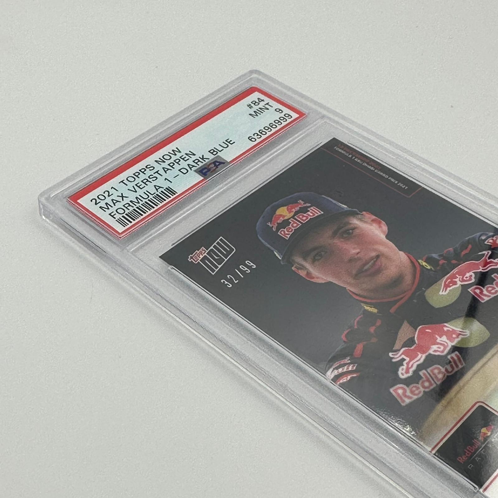 PSA 9 Graded Max Verstappen 