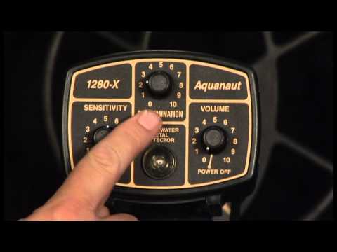 Fisher 1280 X Aquanaut Waterproof Metal Detector for Beach, Underwater & Treasure Hunting - Professional Gold & Coin Detector with Deep Seeking Technology