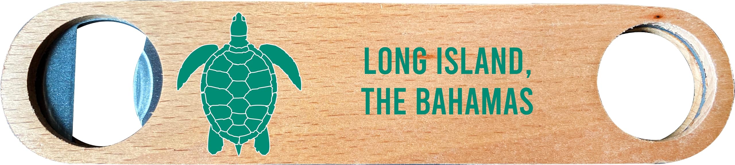 Handcrafted Wooden Bottle Opener with Turtle Design - Perfect for Long Island & Bahamas Beach Parties, Bar Accessories, and Tropical-Themed Gifts