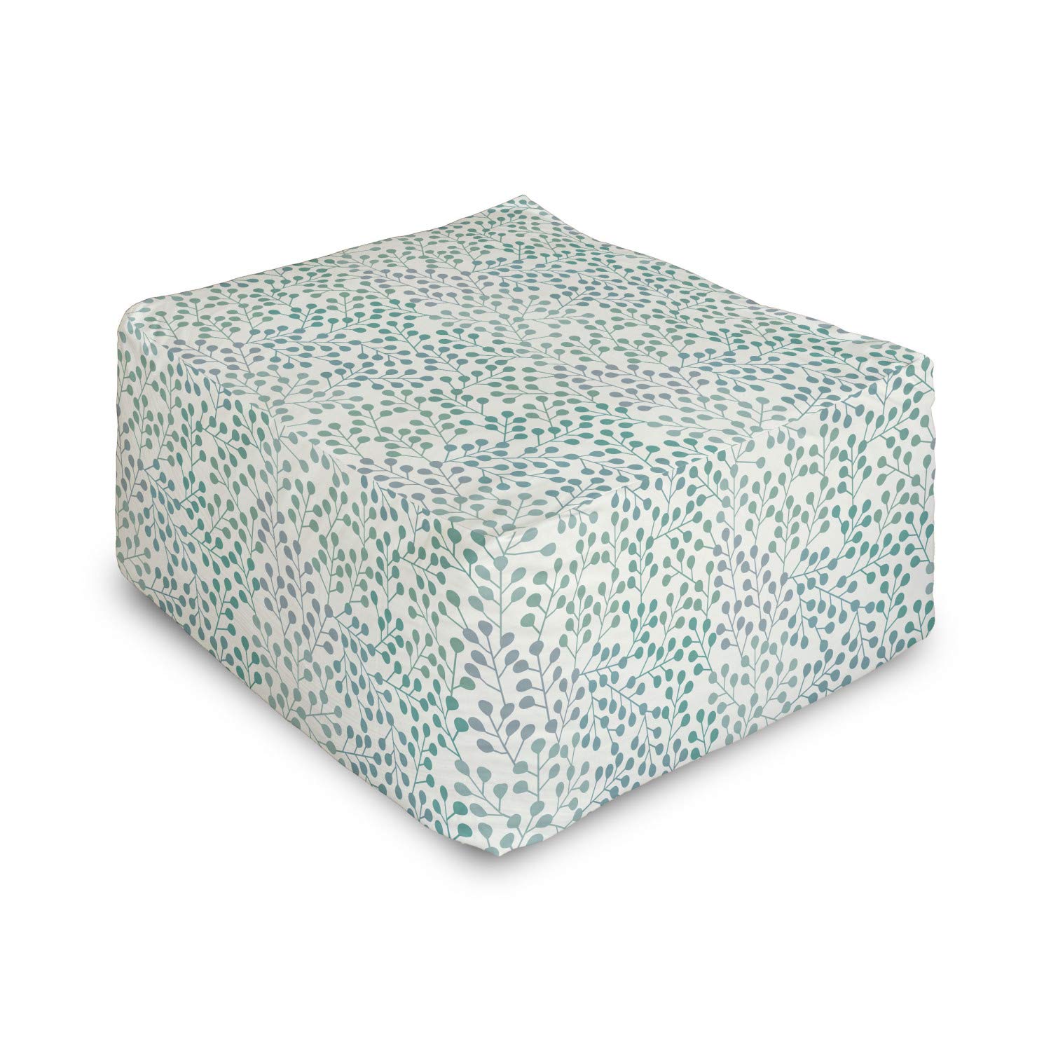 Ambesonne Romantic Minimalist Rectangle Pouf - 25