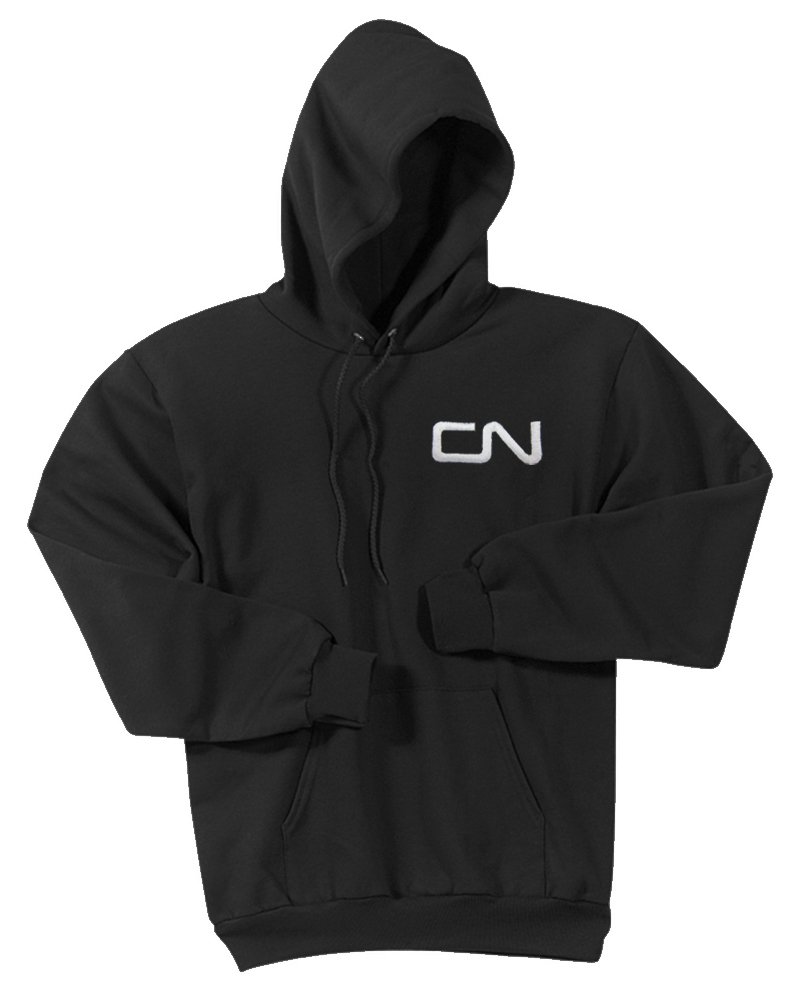 Canadian National Noodle Logo Pullover Hoodie Sweatshirt - Unisex Casual Warm Fleece Hooded Sweater for Men & Women - Perfect for Outdoor Activities, College Campuses and Streetwear Fashion