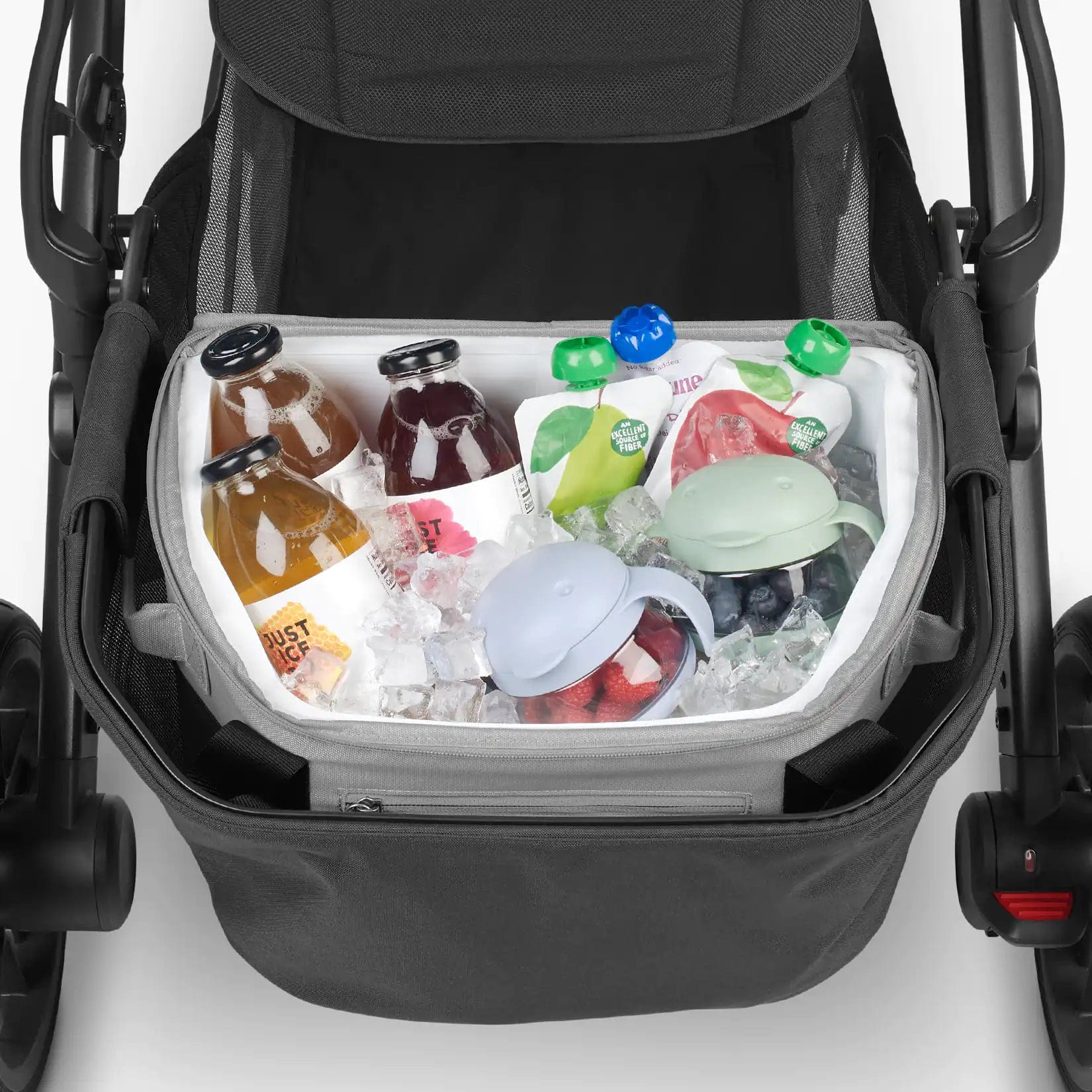 Bevvy Stroller Basket Cooler for UPPAbaby Vista & Cruz Strollers - Insulated Organizer for Diapers, Snacks & Drinks - Perfect for Park Outings & Family Walks
