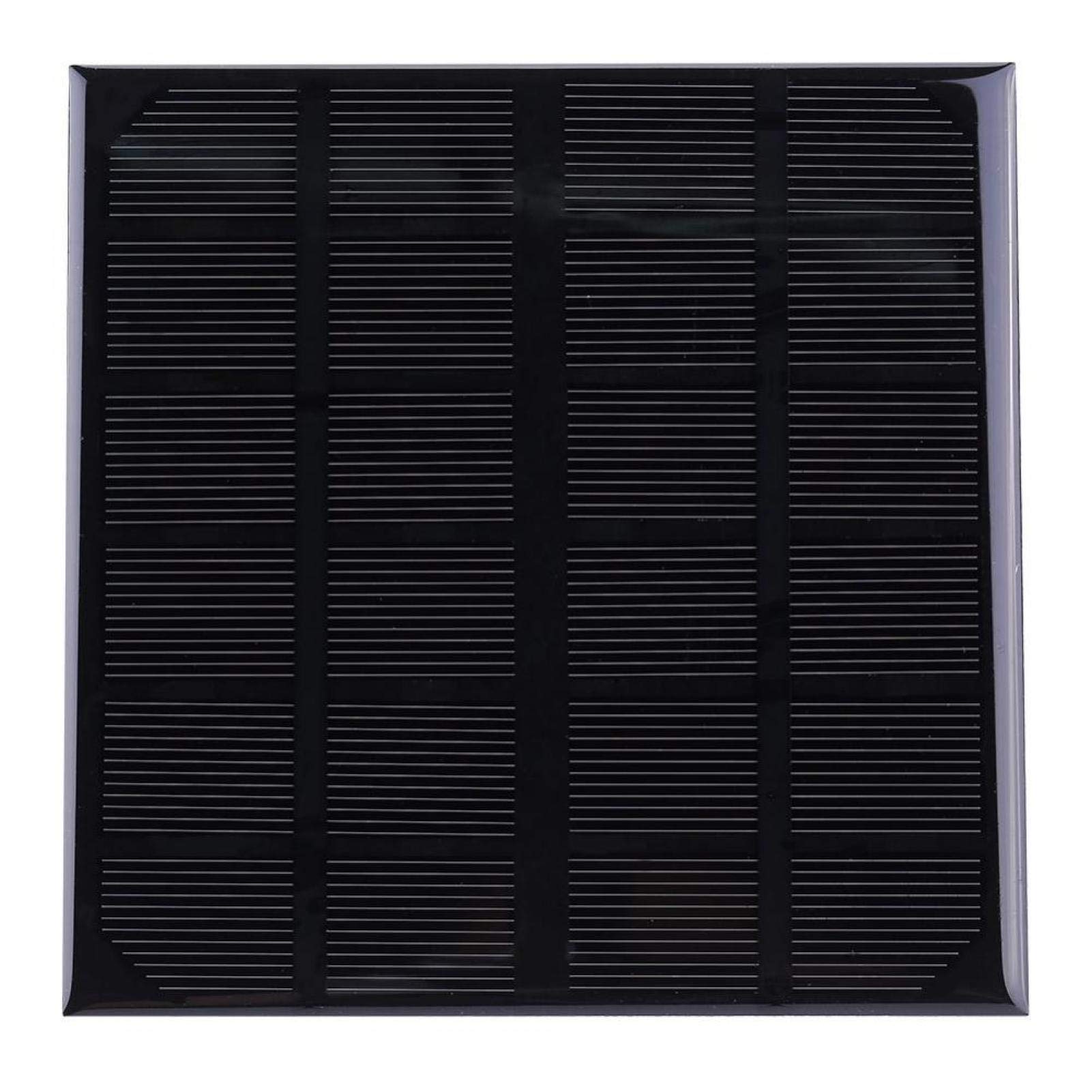 CHICIRIS 0-500MA Portable Solar Panel Module - High Efficiency Silicon Solar Cell for Outdoor Lamps, Camping, Emergency Power & DIY Projects