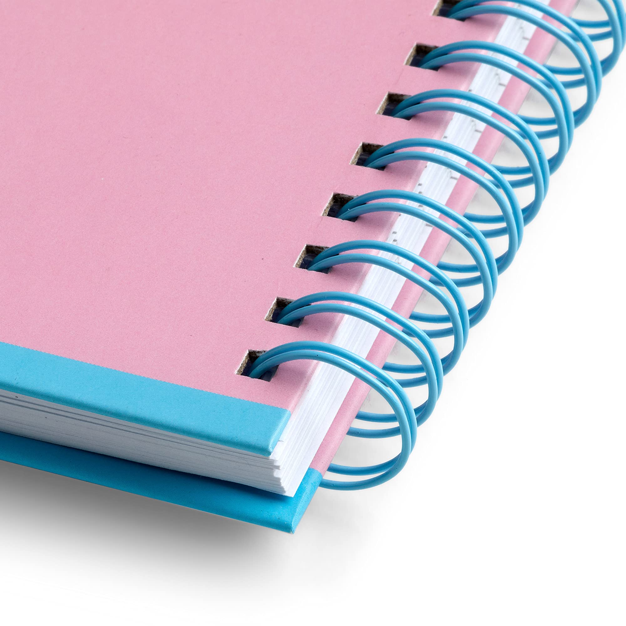 Maxi Spiral Notebooks A4 Size - 5mm Grid Paper, 4-Pack | Chiara Ferragni & Pigna Collaboration | Perfect for School, Office & Creative Journaling