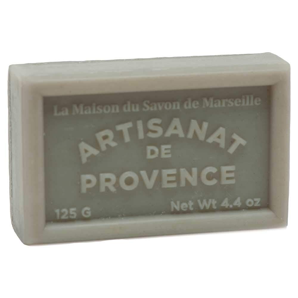Organic Shea Butter French Soap Bar with Green Clay Fragrance - 125g Marseille Soap for Sensitive Skin & Eco-Friendly Bathing - Luxury Handmade Soap for Spa, Gift & Daily Skincare