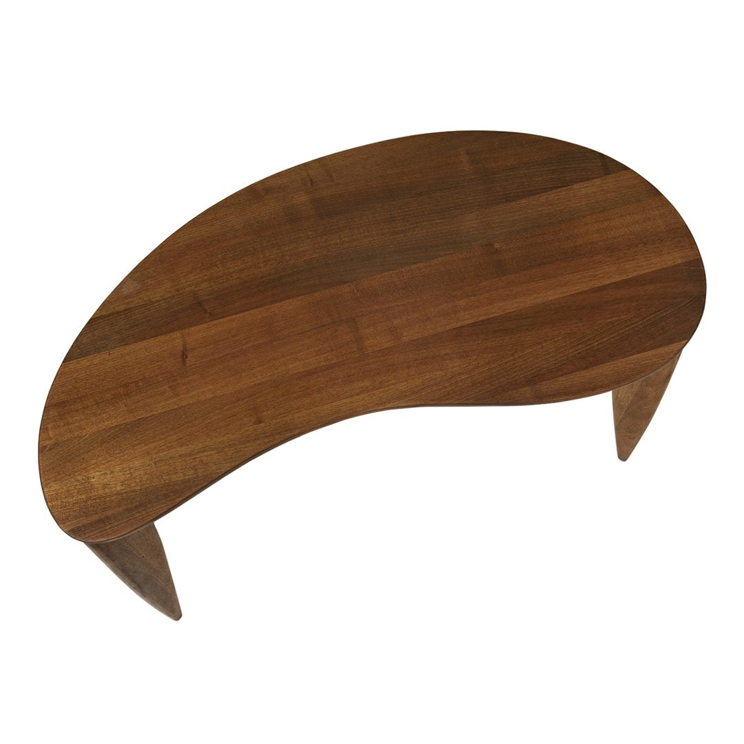 Ferm Living Feve Desk - Modern Minimalist Wooden Writing Desk for Home Office | Perfect for Small Spaces & Remote Work